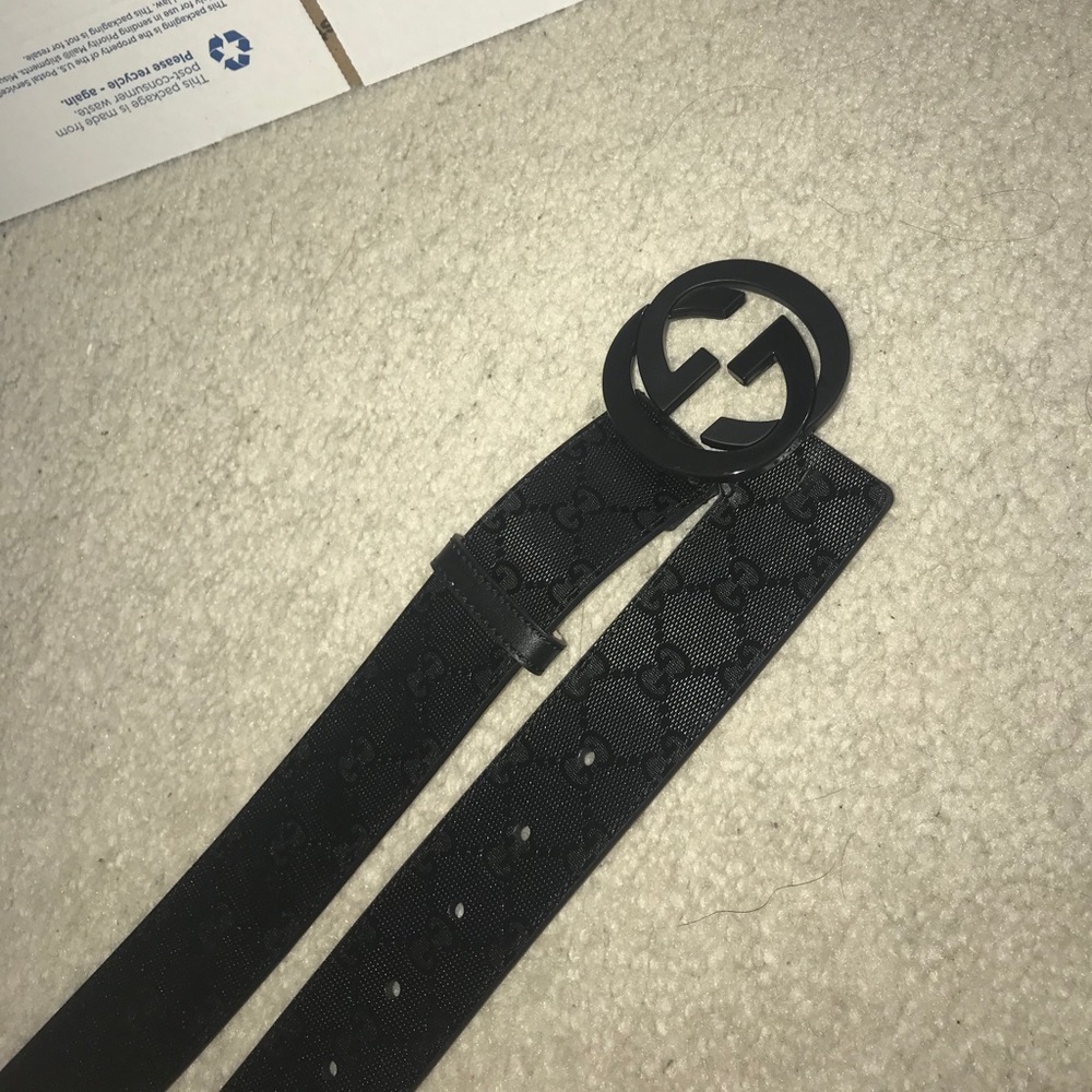 Gucci imprime belt 95/38